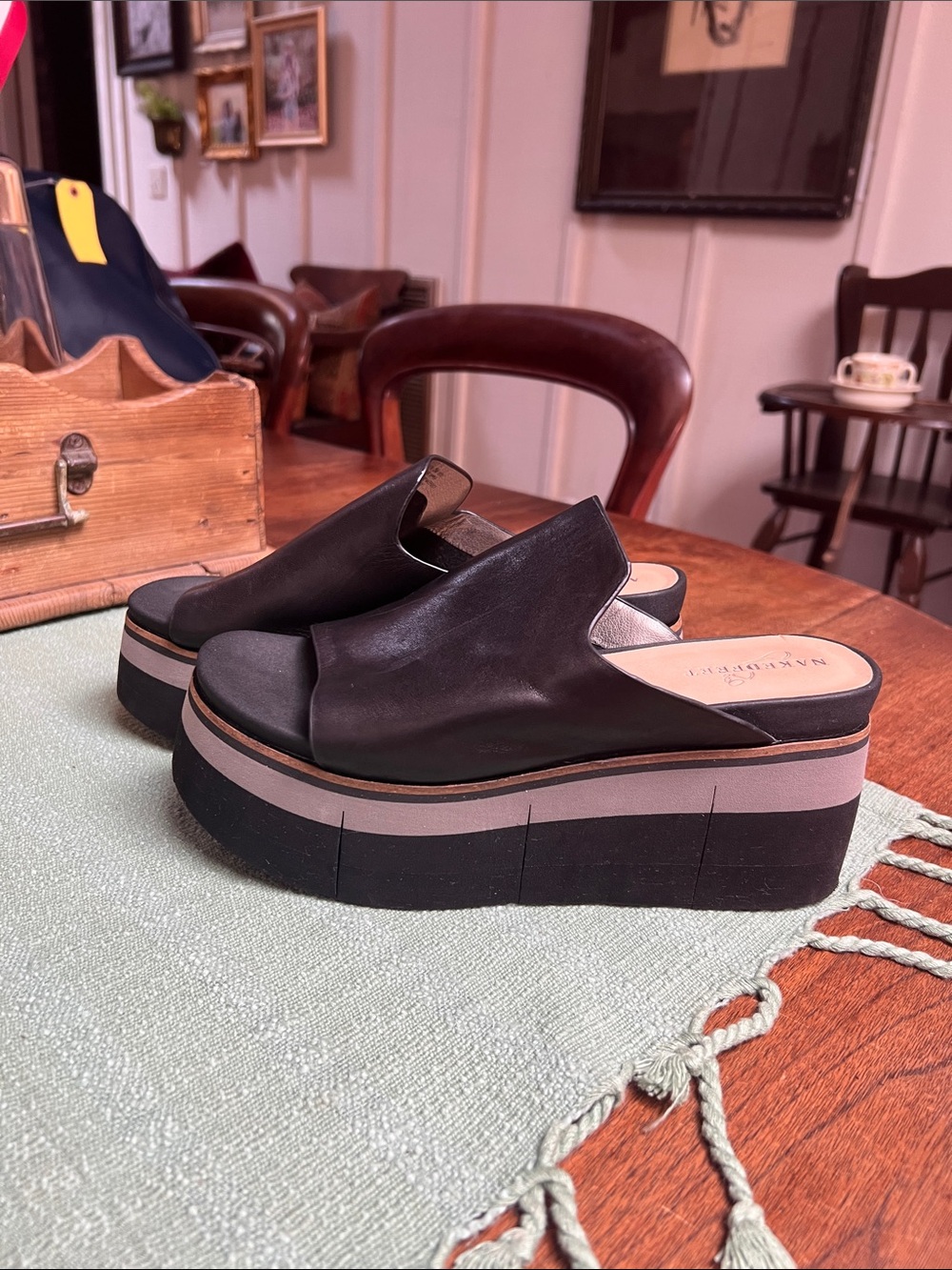 Naked Feet Flow Platform Sandals